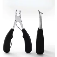 Toe Nail Clippers Remove Dead Skin Nail Correction Nippers Ingrown Toenail Cuticle Scissor Edge Cutter Thick Pedicure Care Tool