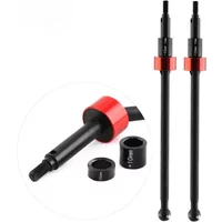 2Pcs Steel Metal Front Rear Drive Shaft CVD Driveshaft 86246 for HPI Savage X Flux XL 1/8 RC Car Upgrade Parts
