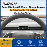 2024 New Air Vent Embedded Mini Dashboard Model 3 Highland Hidden Cluster for Tesla Model 3 Y Speed Gear Battery Software Update