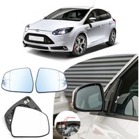 Wide Angle Heated Mirror Glass for Ford Focus II III 2011-2018 DA DP DH DB DS Door Wing Rear View Mondeo IV Car Replacement