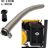 2 inch Exhaust Extension Pipe Universal Firman Generator Mufflers For Honda EU6500is EU7000is Invertor Motorcycle Exhaust Pipe