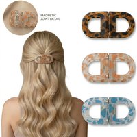 1pc Magnetic Hair Clips, Styling Hair Clips, No Pull Hair Clips, Portable Strong Hold Hair Clips, Suitable for All Hair Types.