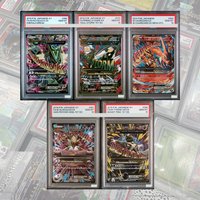 EMERALD BREAK-1ST ED. #086 2015 FA/M RAYQUAZA EX DIY PROXY PTCG GRADED COLLECTION CARD JAPANESE 086/078 SR JAPAN HOLO LABEL GIFT