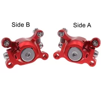 Red Front / Rear Disc Brake Caliper for 2 Stroke 33cc 43cc 49cc Mini Moto Kids Dirt Pocket Bike Go Kart Gas Scooter ATV Quad