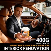Auto Leather Cream Restorer | Deep Conditioning for Cracked Car Seats | UV Protection | Restores Suppleness And Prevents Fading