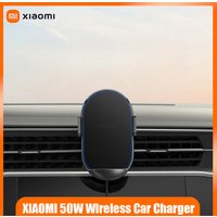 XIAOMI 50W Wireless Car Charger Set | Gravity-activated Mount + Power Cut Protection | Compatible with Multiple Devices