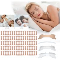 Anti Snoring Strips & Breathing Nasal Strips Easier Breath Stop Snoring Nose Patch Good Sleeping Patch Sleep Aid Device Health C