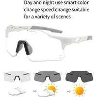 AliExpress 1PCS Clear Polarized Sports Sunglasses UV Protection Wrap Around Biking Eyewear Lightweight Ventilated Cycling Glasses Unisex