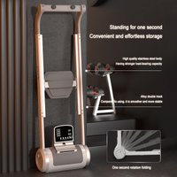 Super Fat Burning Intelligent Magnetic Reluctance Dual Track Rowing Machine, Home Gym Folding Fitness Equipment Rowing Machine