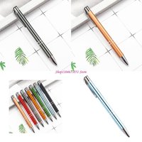 Stylish Metal Pen Retractable Refillable 1.0mm Nib Retractable Pen Metal Ballpoint Pen for Office