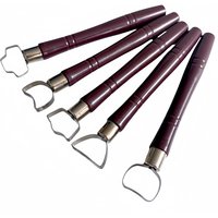 Pottery handle tool 5 sets water cup teapot handle molding scraper ceramic making clay manual