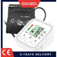 IDEABEL Tonometer Automatic Tensiometer Upper Arm BP Monitor Heart Rate Pulse Meter Medical Blood Pressure Monitor Health Care