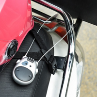 Helmet Lock Motorcycle Electric Bike Helmet Anti-theft Lock Child Stroller Wire Lock Wardrobe Luggage Lock Password Lock ABS
