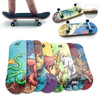 32mm Boys Zodiac Finger Skateboard Fingerboard Novelty Toys Hobbies Anti stress Sensory Toys Children's Gifts H10