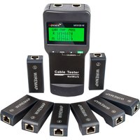 NOYAFA neuer NF-8108M Netzwerkkabeltester, professioneller RJ45-Tester, Messung der Länge, Kabel, multifunktionale PoE-Netzwerkwerkzeuge
