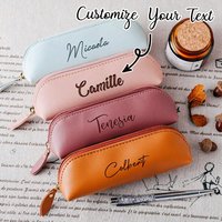 1PC Personalized Pen Bag, Pen Holder, Back to School Season Gift, Teacher's Day Gift, Personalized Gift, Gift for Teachers,Empl