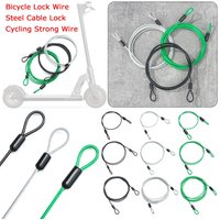 Bicycle Accessories Security Safety Rope Anti-theft Ropes Steel Cable Lock Cycling Strong Wire Road Bike Lock Bicycle Lock Wire