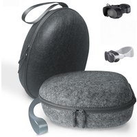 für Steam Frame VR Vision Pro: Robuste Tragetasche aus EVA, stoßfest und staubdicht, zur Aufbewahrung von VR-Headsets und 2 Controllern.