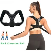Adjustable Posture Corrector Back Support Women Men Hunchback Correction Back Straightener Work Pain Relief Upper Back Brace