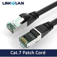 10G Ethernet RJ45 Cat7 Patch Cord Network Cat 7 Patch Lead Cable Snagless Shielded LSZH 10m 15m 20m 25m 30