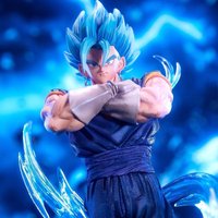 IN-STOCK Ys Bejit Dragon Ball Vegito Super Saiyan Blue Gk Figure Limited Edition Anime Statue Collectible Desktop Ornaments Gift