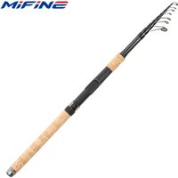 MIFINE ULTRA SPARK Telescopic Spinning Fishing Rod 2.1M 2.4M 2.7M 3.0M 3.6M Carbon Travel Spinning 5-25g 10-30g Portable Pole