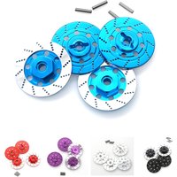 12mm Metal Wheel Hex Hub Adapter + Brake Disc for Tamiya TT01/TT02 HPI HSP 94123 Sakura D4 1/10 RC Racing Car Parts
