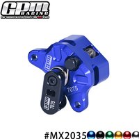 GPM Aluminum 7075 Front Brake Disc Caliper For 1/4 Promoto MX Motorcycle LOSI RC