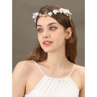 Fashion Crystal Bridal Tiara Crowns For Women Bride Queen Princess Diadems Flowers Forehead Wedding Hair Accessories