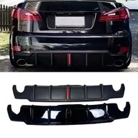 For Lexus IS250 300 350 2006-2012 Car Rear Bumper Spoiler Lip Diffuser Modification Part Bumper Guard Protector Car Accessories