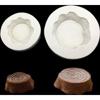 Tree Stump Silicone Mold Sugarcraft Chocolate Cupcake Baking Mold Fondant Cake Decorating Tools