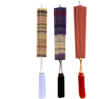 40 inch handmade bamboo decorative wall fan Bohemian style headboard wall decoration Ornament with Tassel for Home Living Room