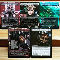 Hope's Aero Magic/Cloud, Midgar Mercenary/Ifrit, Warden of Inferno-TCG Rare Exclusive Collection Game Cards Gather