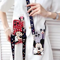 Disney Mickey Minnie Children Phone case For Samsung Galaxy A16 A17 A20S A21S A22S A23 A24 M42 M52 M53 M54 M55 Protective Cover