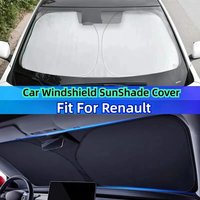 Car Windshield SunShade Cover Fit For Renault Koleos Captur Megane Clio Scenic Talisman Arkana Anti UV Car Sun Shade