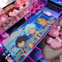Aizawa S-Shirakumo Y-Yamada Mouse Pad Computer Mat Deskpad Laptop Keyboard Mat Office Large Landscape Mousepad