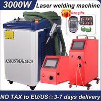 Raycus 3000W 4-in-1 Faserlaser-Schweiß-/Reinigungsmaschine & 2-Kanal-Zuführgerät