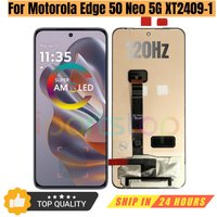 iParts Replacement New Display for Motorola Edge 50 Neo 5G XT2409-1 MC431 120Hz OLED Touch Screen Assembly OEM Repair Parts