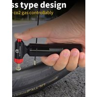 AliExpress MaiSaiOu CO2 Pump Fits Presta & Scrader Valve for Road & MTB Bikes Tire Quick Pumping for 16g Threaded Cartridge with storage canister