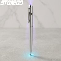 UV Light Activated Invisible Ink Pen Secret Message Anti Counterfeiting Security Protection Safety Novelty Ballpoint