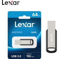 Lexar JumpDrive M400 USB 3.0 Flash Drive for Computer 32GB 64GB Pendrive Original USB Memory Stick 128GB 256GB Pen drive U Disk