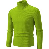 5XL-M Winter Mens Turtleneck Sweaters Warm Knit Pullover Cotton Long Sleeve Solid Color Casual Stripe Slim Sweater Men Clothing