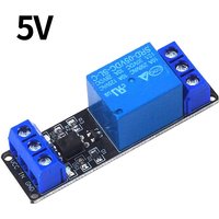 1 Channel Electromagnetic Relay Module 5V Optically Isolated Low Level Trigger PLC Control Driver Board