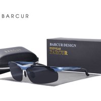 Barcur Aluminium Magnesium Rahmen Marke Designer Sonnenbrille Rahmen Männer photo chrome Rechteck ultraleichte Augen Sport brillen
