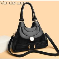 Genuine Brand Luxury Handbags for Women Designer Fashion Tote Bag High Quality Soft Pu Leather Shoulder Crossbody Hand Bags Sac