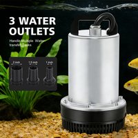 160w Low Noise Submersible Pump Submersible Water Pump DC Submersible Pump for Farmland Irrigation Villages, Homes, Farms