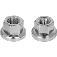AliExpress 2x Bike/Cycle/bicycle Wheel Axle Track Nuts For Dead-flying Front/rear Hubs Sizes M9/M10 Bike Parts Accessories