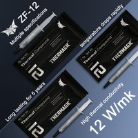ZF-12 Thermal Paste 12W Thermal Grease 1.5g 4g 8g Heat Sink Silicone Grease for CPU GPU Chipset Notebook Cooler Cooling Fan