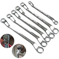 45 degree box end wrench double offset ring wrench workshop car repair tool extension ratchet ring wrench