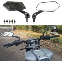 Bicycle Handlebar Reflector Rear View Mirror Safety Adjustable Rotatable Mirror Clear Electric Scooter Cycling Accessories